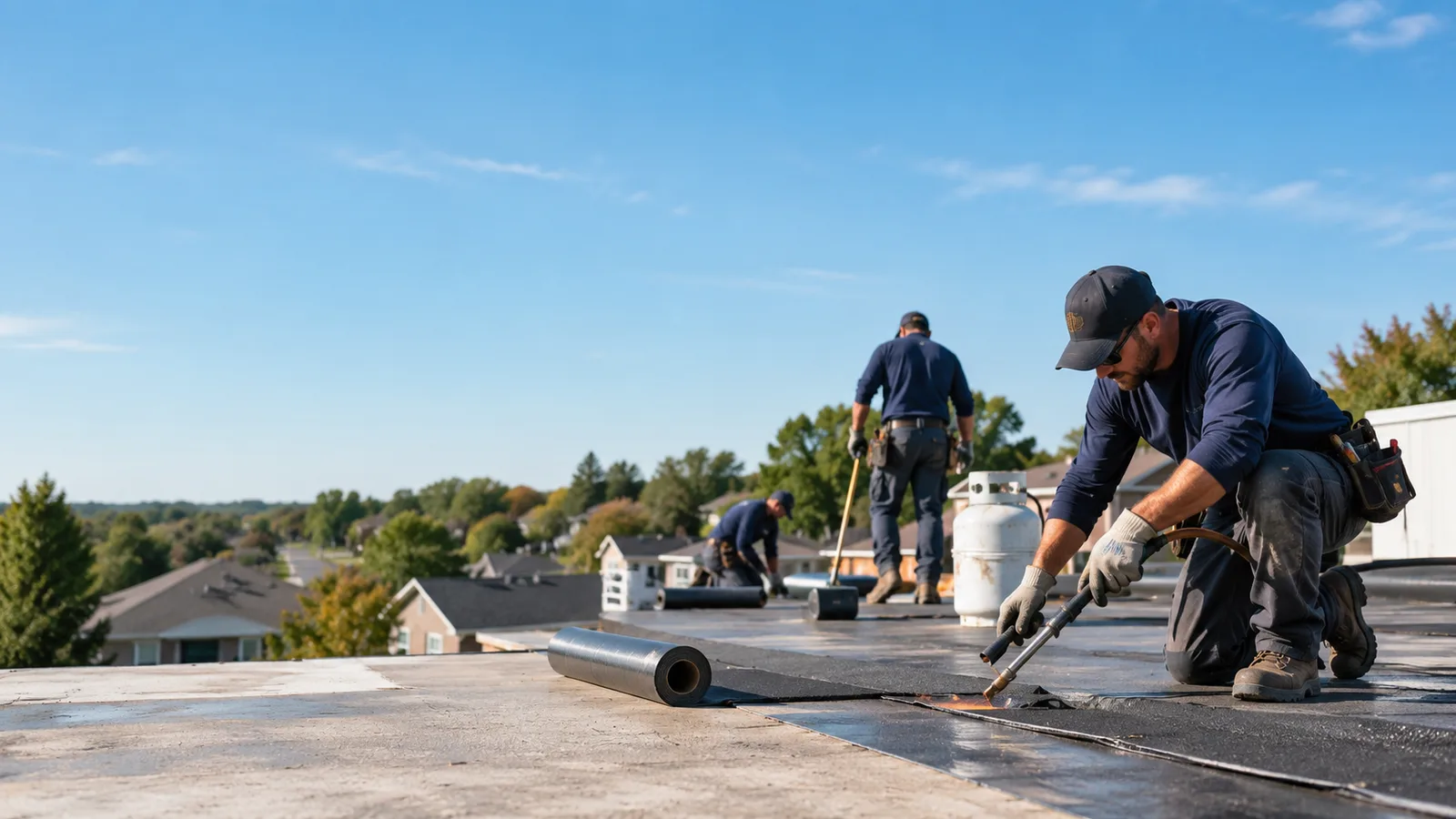 Flat Roof Leak Repair providers in Leroy, MI
